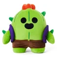 thumbnail image 1 of Peluche de juguete de las estrellas del juego Brawls, Leon, Shelly, Poco Clot, almohada de juguete, muñecos, personajes del juego para niños, regalos de cumpleaños, 1 of 5