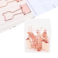 thumbnail image 2 of Abrazaderas de papel clips de carpeta de aplicación amplia Little Bear Sturdy Durable para archivo para documentos para boletos Amonsee No, 2 of 5