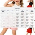 thumbnail image 3 of Mifsaly Girls 2 Piece Summer Outfit Sets Halter Neck Sleeveless Tops with 3D Rose Applique and Decorative Buckle Wrap Skort Shorts Kids Fashion Party Casual Clothes, 3 of 6