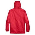 thumbnail image 6 of LIFEGUARD Officially Licensed Mens and Womens Unisex Fit Zipper-up Windbreaker Water Resistant Rain Jacket with Hood (S) Red, 6 of 7