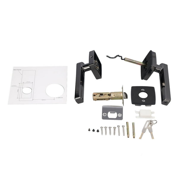 Cerradura de huellas dactilares para dormitorio, cerradura de puerta de huellas dactilares, cerradura de combinación inteligente, sin perforación, cerradura de huellas dactilares para Tuya WiFi, color