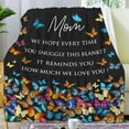 thumbnail image 2 of Gifts for Mom Blanket, Mom Gifts, Birthday Gifts for Mom, Mom Birthday Gifts, Mother's Day Mom Gifts from Daughters Son Soft Flannel Throw Blanket 60" x 50", 2 of 5