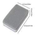 thumbnail image 3 of Holloyiver Heavy Duty Scrub Sponges Kitchen 10 Count, Cleans Fast Without Scratching Sponges for Cleaning Kitchen and Household, Dish Sponges for Washing Dishes, Pots and Pans, 3 of 8