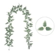 thumbnail image 4 of Spring Home Outdoor Decoration Eucalyptuss Leaves Fake Flowers Vines Greenerys, 4 of 7