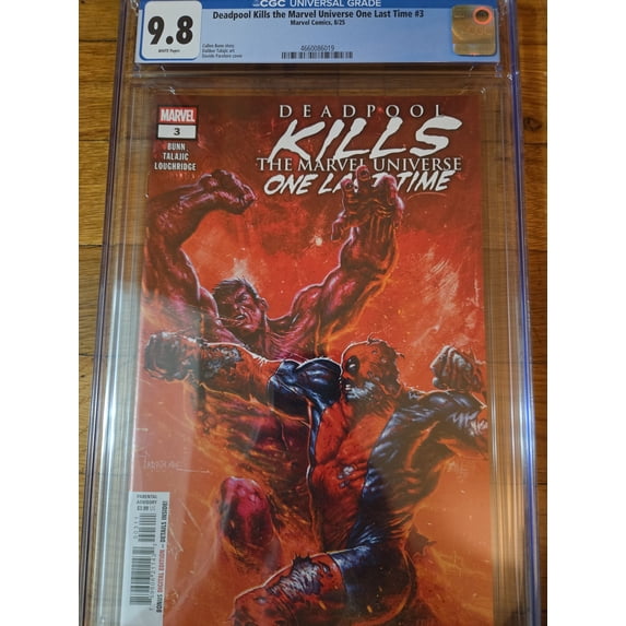 Deadpool Kills the Marvel Universe One Last Time #3 - CGC 9.8 Comic Book