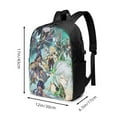 thumbnail image 3 of Genshin Impact 17 Inch Travel Backpack Casual Laptop Backpack With Usb Charging Port Daypack Bookbags, 3 of 9
