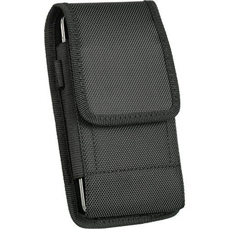 VERTICAL HEAVY DUTY NYLON ARMOR HOLSTER BELT CLIP POUCH FOR IPHONE 6 IPHONE 7 IPHONE 8 4.7INCH