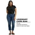 thumbnail image 3 of Lee® Women's Plus Legendary Mid Rise Capri, 3 of 10