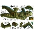 thumbnail image 6 of Classic Universal Monsters Creature From The Black Lagoon Giant Peel & Stick Wall Decals, 6 of 6