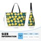 thumbnail image 4 of Fotbe Lemon Bolsa de Viaje para Playa - Resistente al Agua, Bolsa Tote de Gran Capacidad y Ligera con 7 Bolsillos para Mujeres y Hombres, 4 of 7