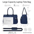 thumbnail image 3 of Bolsa Bagstellar Teacher para mujer con bolsillo para portátil de 15,6 pulgadas, 3 of 8