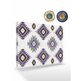 thumbnail image 2 of Purple Aztec Wall Art for Living Room,Canvas Picture Wall Decor for Bathroom Bedroom,Southwest Boho Abstract Gray Geometric Painting Artwork for Office Kitchen Hallway Dining Room Home Decor 16"x20", 2 of 8