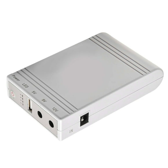 10400mAh Mini Ups Uninterruptible Power Supply DC12V 9V 5V Monitor Router Backup 10400mAh Mini Ups Uninterruptible Power Supply