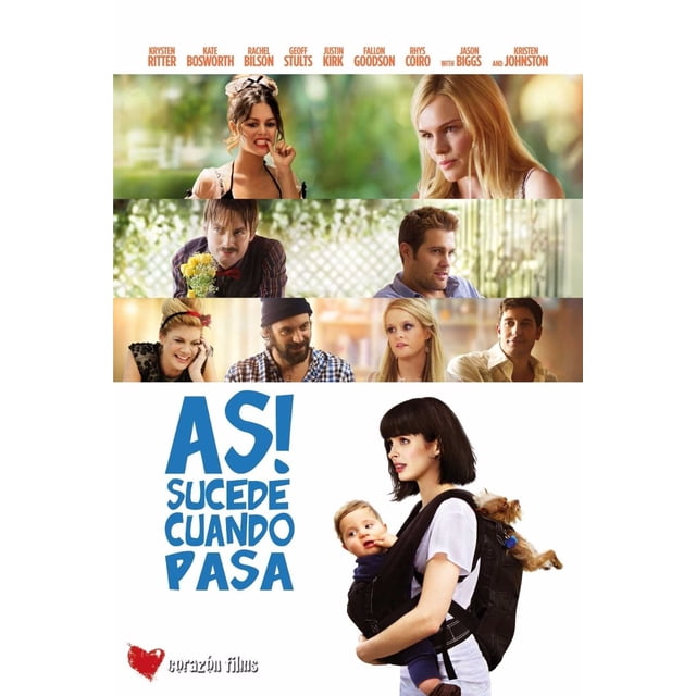Pelicula DVD Asi Sucede Cuando Pasa Life Happens PRODISC