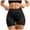 a10-Black, variant on Women's Workout Biker Shorts - 3"/5"/8" High Waisted Tummy Control Spandex Booty Shorts for Volleyball Gym Yoga Shorts Dance,Black,Size L