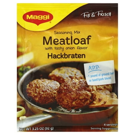 Maggi Meatloaf Seasoning Mix, 3.11 Oz (Pack of
