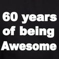 thumbnail image 3 of CafePress - 6O Years Of Being Awesome Hoodie - Pullover Hoodie, Classic, Comfortable Hooded Sweatshirt, 3 of 4