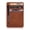 Brown, variant on Credit Card Holder with ID Slot, RFID Blocking Premium PU Leather ID Credit Card Holder Slim Wallet Cover Case Sleeve (Blossom)
