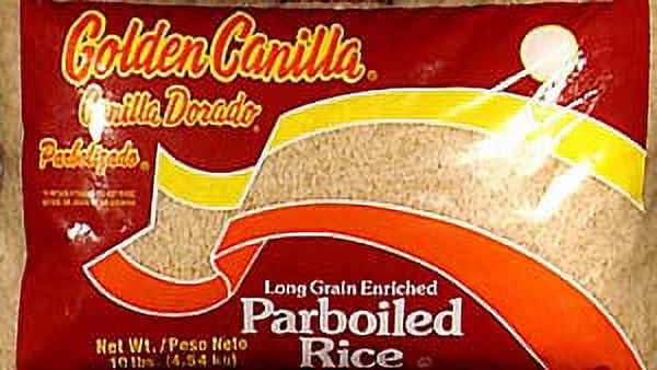 Goya Golden Canilla Long Grain Parboiled Rice, 10 lbs