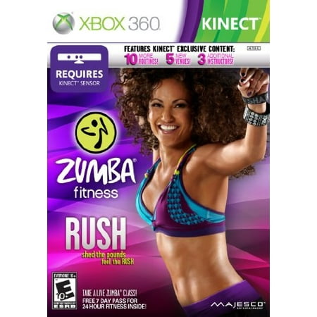 zumba fitness rush - xbox 360