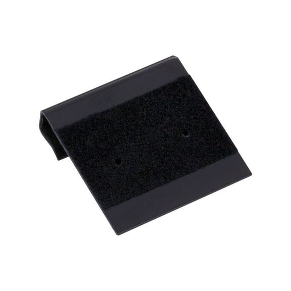 Hanging Earring Card - Black Flocked 1"x1" Small (Package of 100)