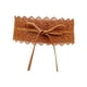thumbnail image 5 of Elegante Cinturón Ancho de Encaje Casual para Mujer Mini , Bronceado suave Bronceado claro E Salvador Cintura ancha de encaje., 5 of 8