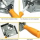 thumbnail image 3 of Abrazadera angular de aluminio ajustable de 90° con mordaza giratoria para herramientas de carpintería y ebanistería, 3 of 5