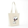 thumbnail image 7 of CafePress - Snoopy With A Flower Bouquet - Unisex Canvas Tote Bag, Beige, 1-Piece, 7 of 7