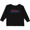 thumbnail image 3 of Inktastic Future President Boys or Girls Long Sleeve Toddler T-Shirt, 3 of 5