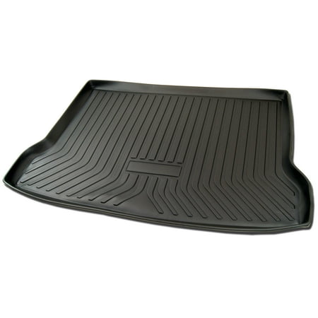 Tuningpros Cltm 018 Custom Fit Black Trunk Floor Mat For