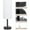 White 1W1, variant on Staron Small Table Lamp with Three Gears Dimming, Modern Bedside Nightstand Lamp with USB Ports, Touch Control Bedroom Lighting
