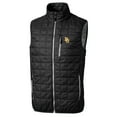 thumbnail image 2 of Men's Cutter & Buck Black Baylor Bears Big & Tall Rainier PrimaLoft Eco Full-Zip Puffer Vest, 2 of 3
