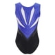 thumbnail image 3 of Niños Niñas gimnasia Ballet Jersey leotardo figura patinaje disfraz Bowknot espalda recortada brillante Body con diamantes de imitación Ropa de baile, 3 of 5