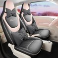 thumbnail image 2 of Accesorios de coche personalizados Fundas de asiento de cuero artificial para Wuling MINI EV 2024 Fila delantera y trasera para Hongguang Mini EV 2024, 2 of 5