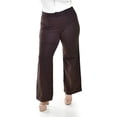 thumbnail image 4 of Pantalón de vestir Roman Fashion /Tallas Extras, 023 (Café oscuro) cafe 42, 4 of 7