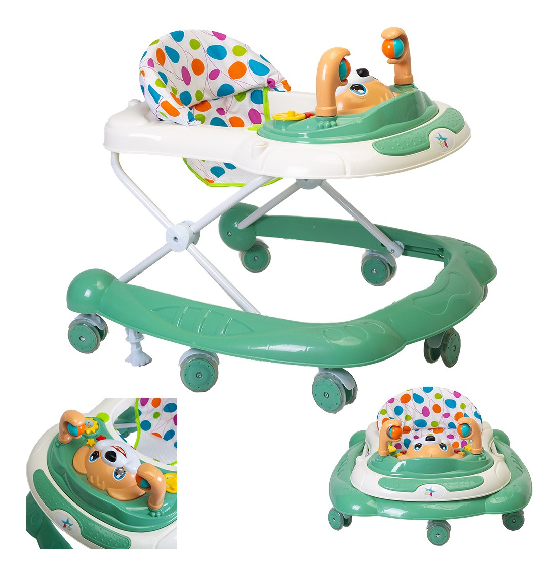 Andadera Beb Star Kids Sabik Altura Ajustable Musical Verde Walmart Andadera Beb Star Kids Sabik Altura Ajustable Musical Verde Walmart