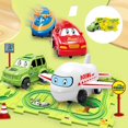 thumbnail image 3 of Diy Assembling Electric Trolley, Children's Educational Puzzle Track Car Play Set, 3 of 5