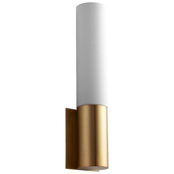 18.75 Inch 10.5W 120V 1 Led Wall Sconce-Aged Brass Finish Oxygen Lighting 3-518-40