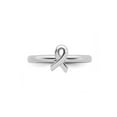 thumbnail image 2 of Gem & Harmony Sterling Silver Awareness Ribbon Ring for Women, 2 of 5