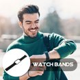 thumbnail image 3 of unbranded Smartwatch Bands De Plástico Negro Con Joyería Y Resistente Para Uso Diario, 3 of 8