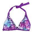 thumbnail image 1 of Becca Womens Reversible Bikini Swim Top, Purple, Medium, 1 of 1