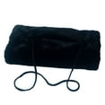 thumbnail image 5 of Faux Furs Hand Muff Adult Teens Warm Plush Hand Muffs Cuff Warmers with Lanyard, 5 of 9