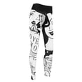 thumbnail image 4 of Mujeres Deportes AMOR Impreso Yoga Fitness Leggings Pantalones Entrenamiento Pantalones Atléticos (M), 4 of 8