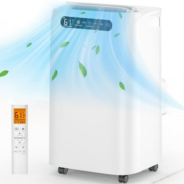 Fosawd 14000 BTU Portable Air Conditioner Cools up to 700 sq.ft, 3-in-1 AC, Dehumidifier, Fan