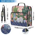 thumbnail image 2 of FORMRS Zipper Binder with Shoulder Strap 2-inch Ring 500 Sheet Capacity File Bag, Floral Vase, 2 of 5