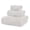 White, variant on Premium 3-Piece Cotton Bath Towel Set – Ultra-Soft, Highly Absorbent & Quick-Dry Luxury Spa Towels for Bathroom & Hotel Collection