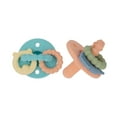 thumbnail image 2 of Nuby Silicone Softee Pacifier with Teething Charms for Infants, 2 Pack, 2 of 10