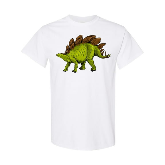 Inktastic Smiling Stegosaurus T-Shirt