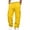 Yellow 07#, variant on Men's Wide Leg Cargo Pants High Waisted Drawtring Baggy Adjustable Casual Loose Fit Warm Trousers Hiking Work Pant with Multi Pockets Dark Green 4XL