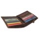 thumbnail image 5 of Cartera MARSHAL de cuero de cordero marrón con bloqueo RFID, 5 of 6